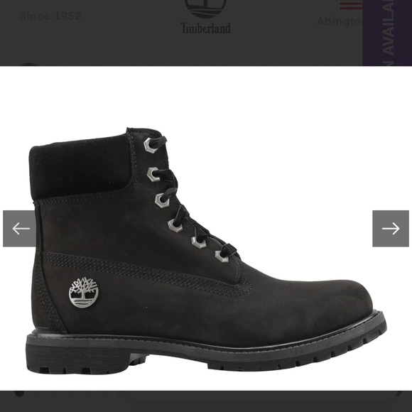 Timberland waterproof boots black velvet size 7 MSRP 289$ - Picture 2 of 11
